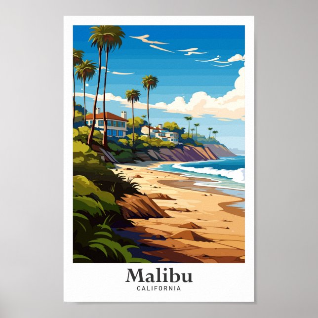 Malibu Poster (Vorne)