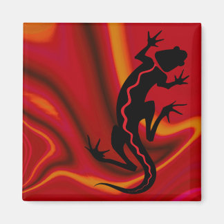 "Malibu Salamander" von Cheryl Daniels Magnet
