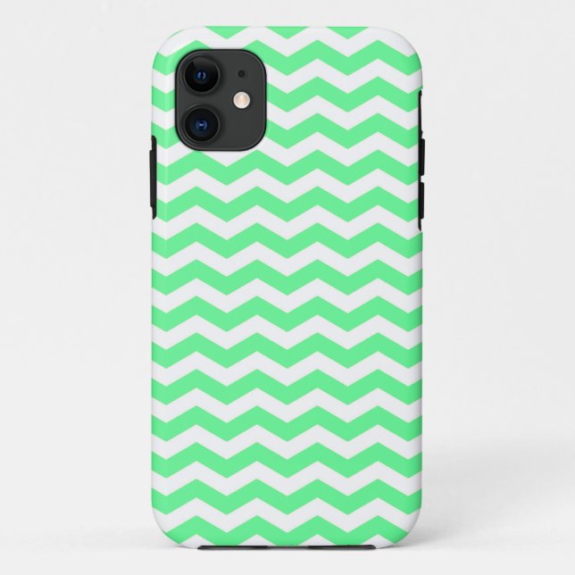 Malibu Seafoam Wave Zickzack Case-Mate iPhone Hülle (Rückseite)