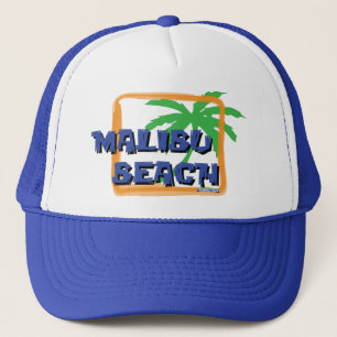 Malibu-Strand-Palme Truckerkappe