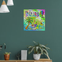 Malibu Timeless Melody Poster