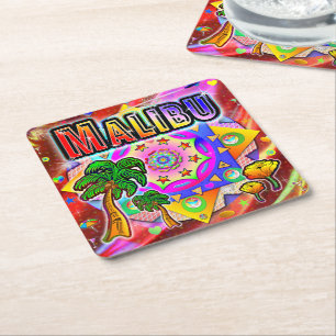 Malibu Tropical Friends Untersetzer