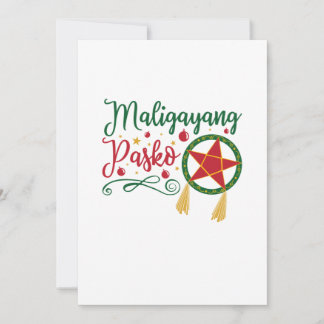 Maligayang Pasko Filipino Weihnachten Philippinen