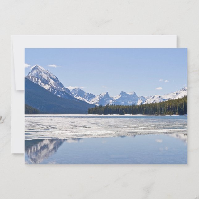 Maligne Lake - Jasper National Park, Kanada Einladung (Vorderseite)