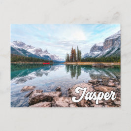 Maligne Lake, Jasper National Park Postkarte