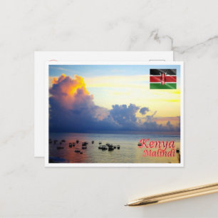 Malindi - Kenya - Panorama - Postkarte