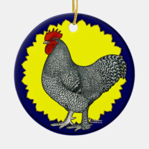 Maline Rooster Keramik Ornament