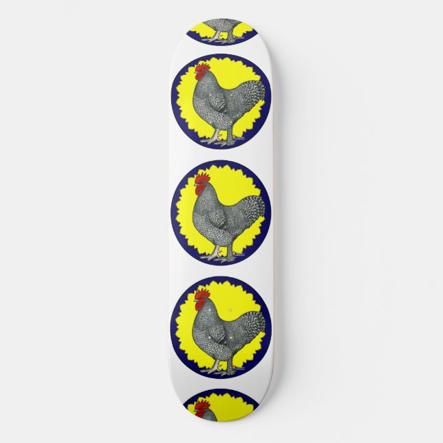 Maline Rooster Skateboard (Vorderseite)