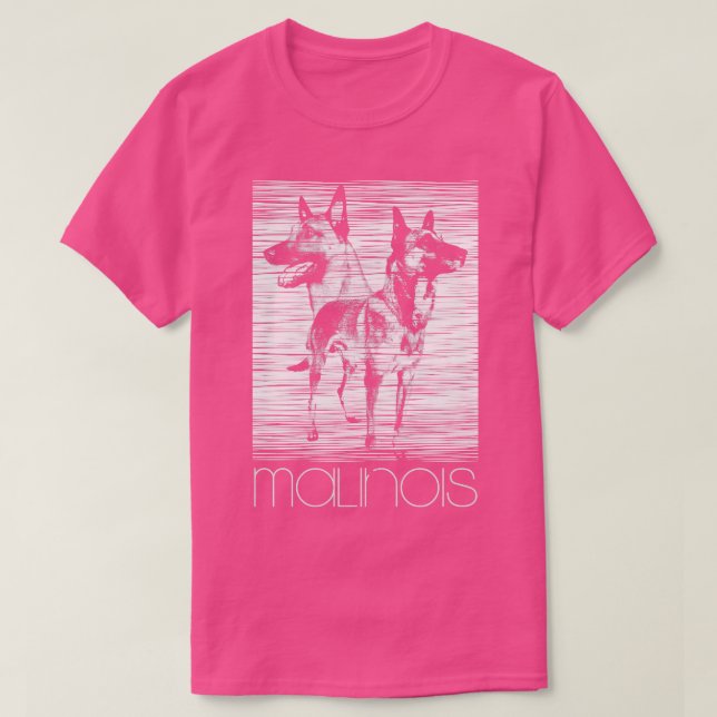 Malinois belgischer Hirte Mechelaar Maligator (1) T-Shirt (Design vorne)