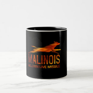 Malinois - belgischer Schäfer - Mechelaar - Zweifarbige Tasse