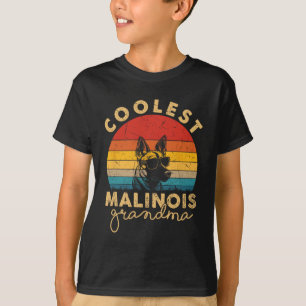 Malinois Coolste Oma-Geschenke für weibliche Hunde T-Shirt