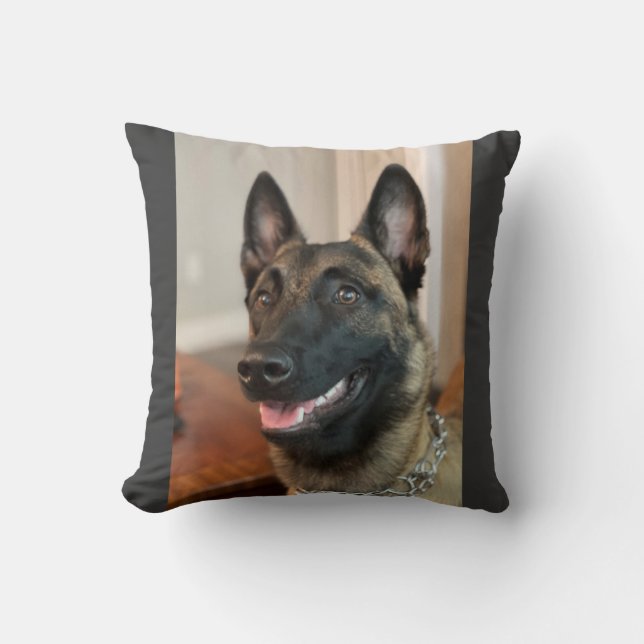 Malinois Dog Kissen (Vorderseite)