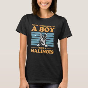 Malinois Grafik Jungen Männer Kinder Belgischer Sc T-Shirt