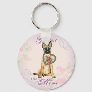 Malinois Heart Mom Schlüsselanhänger