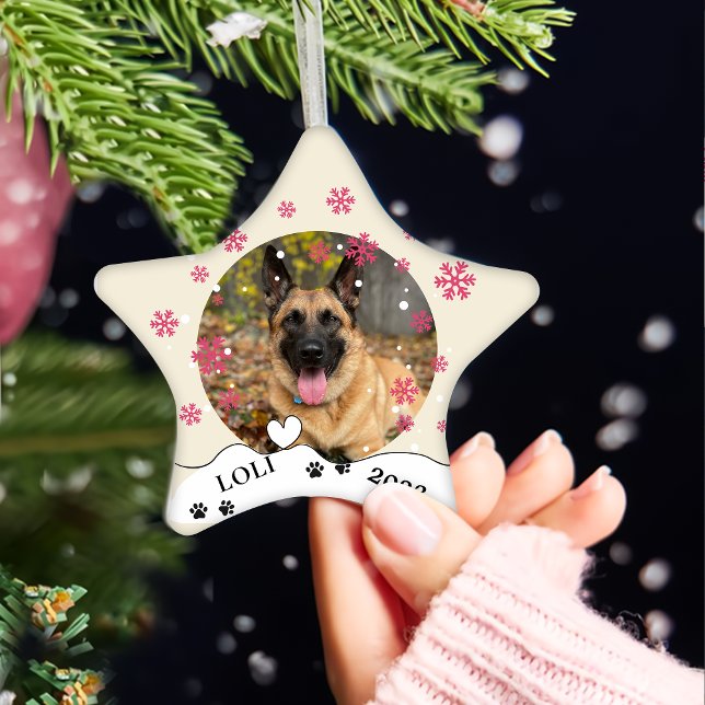 Malinois Hund Personalisiert Zeichnend Hand Keramik Ornament (Von Creator hochgeladen)