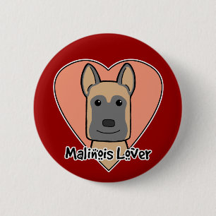Malinois Liebhaber Button