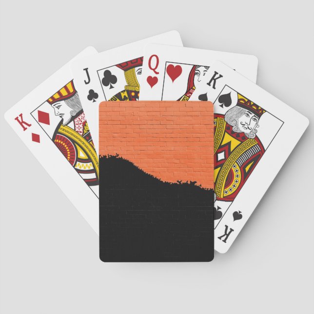 Malksteinwand Spielkarten (Rückseite)