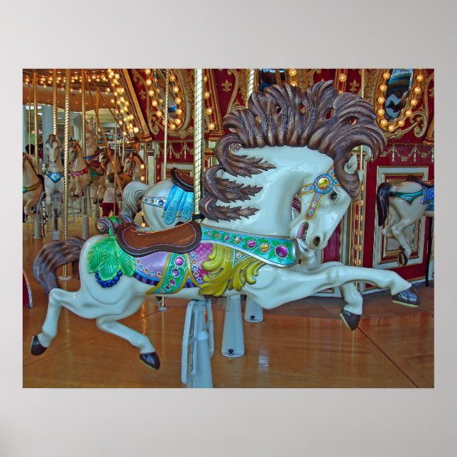 Mall Horse Poster (Vorne)