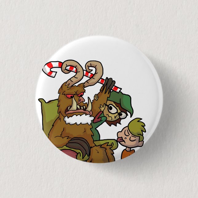Mall Krampus Button (Vorderseite)