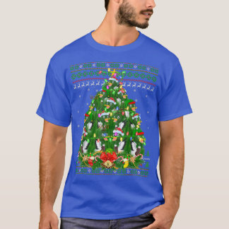 Mallard Bird Xmas Leuchtturm Santa Mallard Ugly T-Shirt