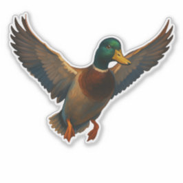 Mallard Cut-out Sticker
