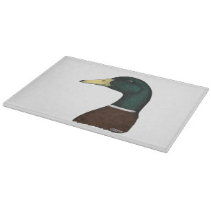 Mallard Drake Head Schneidebrett
