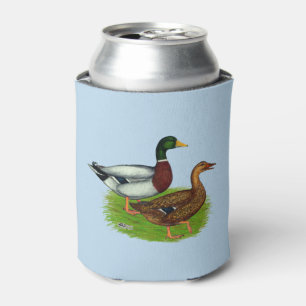 Mallard Drake und Duck Dosenkühler