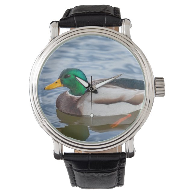 Mallard Duck Armbanduhr (Vorderseite)