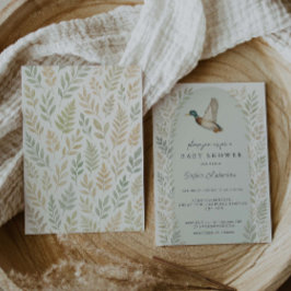 Mallard Duck Baby Duck Einladung