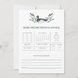 Mallard Duck Baby Predictions and Advice Game