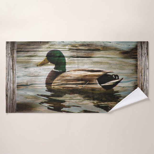 Mallard Duck Badhandtuch Set (Badehandtuch)