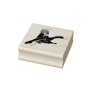 Mallard Duck Briefmarke Gummistempel