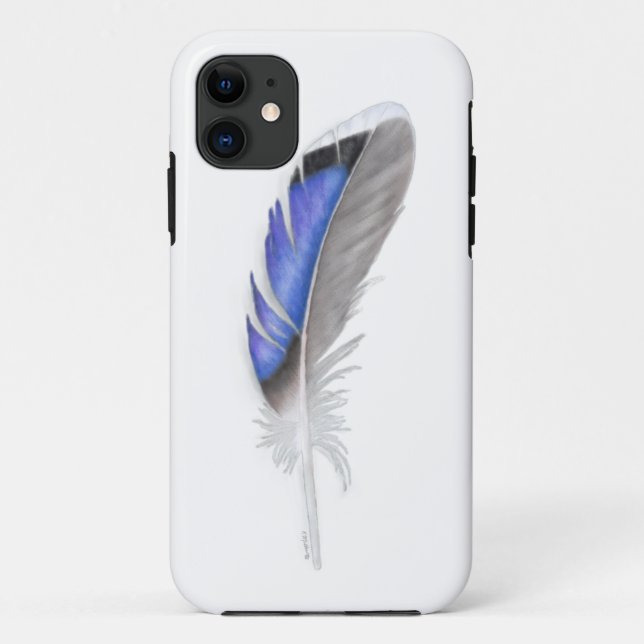 Mallard Duck Feather Aquarellmalerei Case-Mate iPhone Hülle (Rückseite)