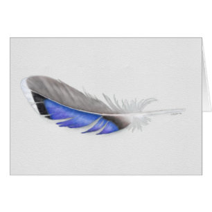 Mallard Duck Feather Watercolor
