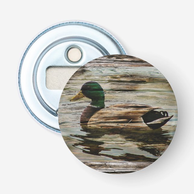 Mallard Duck Flaschenöffner (Vorderseite)