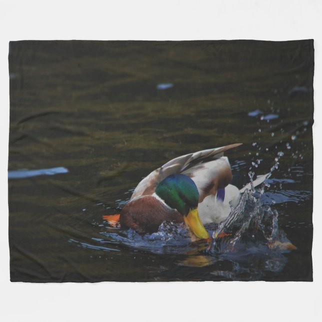 MALLARD DUCK FLEECEDECKE (Vorderseite (Horizontal))