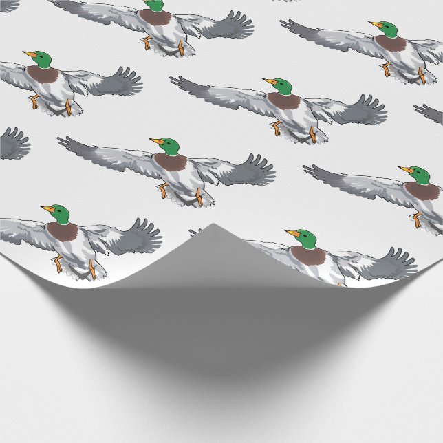Mallard Duck Geschenkpapier (Ecke)