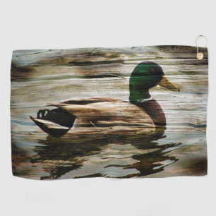 Mallard Duck Golfhandtuch