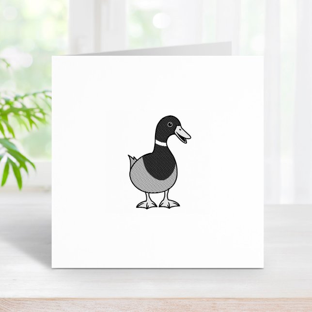 Mallard Duck Gummistempel (Von Creator hochgeladen)