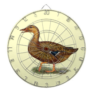 Mallard Duck Hen Dartscheibe