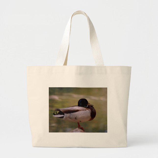 Mallard Duck Jumbo Stoffbeutel (Vorne)