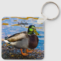Mallard Duck Keyring