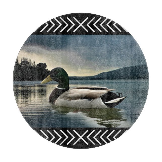 Mallard Duck Lake Schneidebrett (Vorderseite)