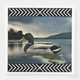 Mallard Duck Lake Serviette