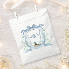 Mallard Duck Monogram Geschenktütchen