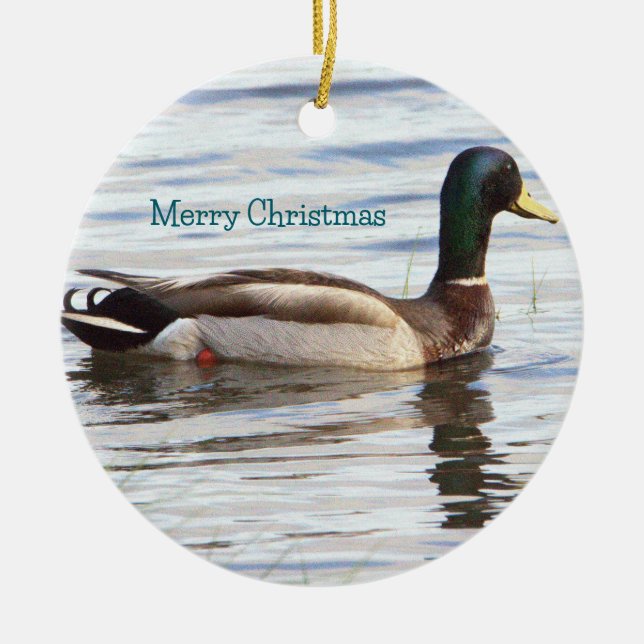 Mallard Duck Ornament (Vorne)