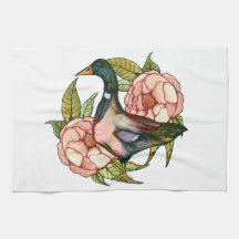 Mallard Duck Peony Nature Lovers