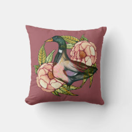 Mallard Duck Peony Nature Lovers Kissen
