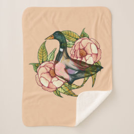 Mallard Duck Peony Nature Lovers Sherpadecke