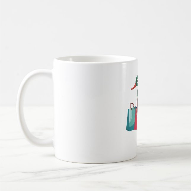 Mallard duck pun funny bird kaffeetasse (Links)